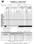 Bi Weekly Time Card Template