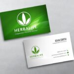 Herbalife Business Cards Templates