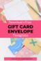 Gift Card Holder Template Free
