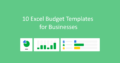 Business Budget Templates
