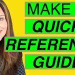 Quick Reference Card Template